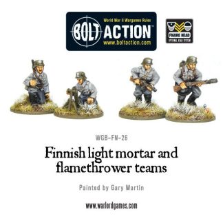 Finnish Light Mortar & Flame Thrower 1