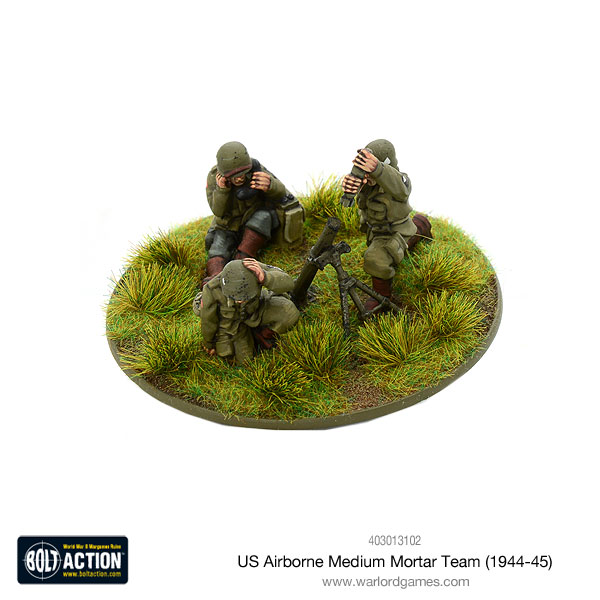 US Airborne Medium Mortar team (1944-45) 4
