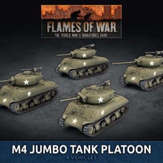 M4 Jumbo Platoon (x4 Plastic Vehicles) 1