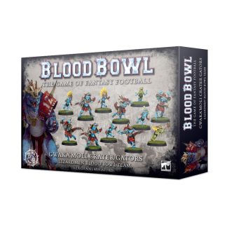 Blood Bowl: Lizardmen Team - The Gwaka'moli Crater Gators 1