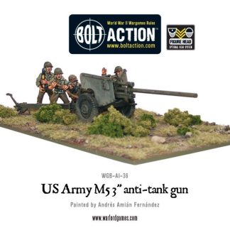 US Army M5 3'' Anti-Tank Gun 1