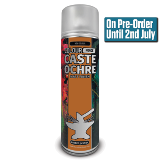 Colour Forge Spray: Caste Ochre (500ml) 1