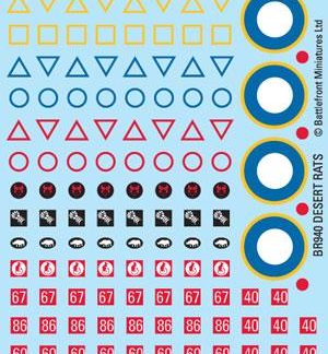 Desert Rats Decals 1