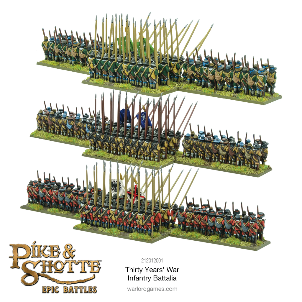 Epic Pike & Shotte - Thirty Year's War Infantry Battalia 3