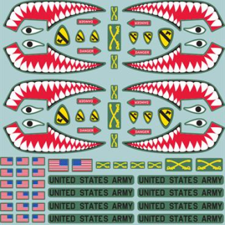 WWIII: American Decal Set 1
