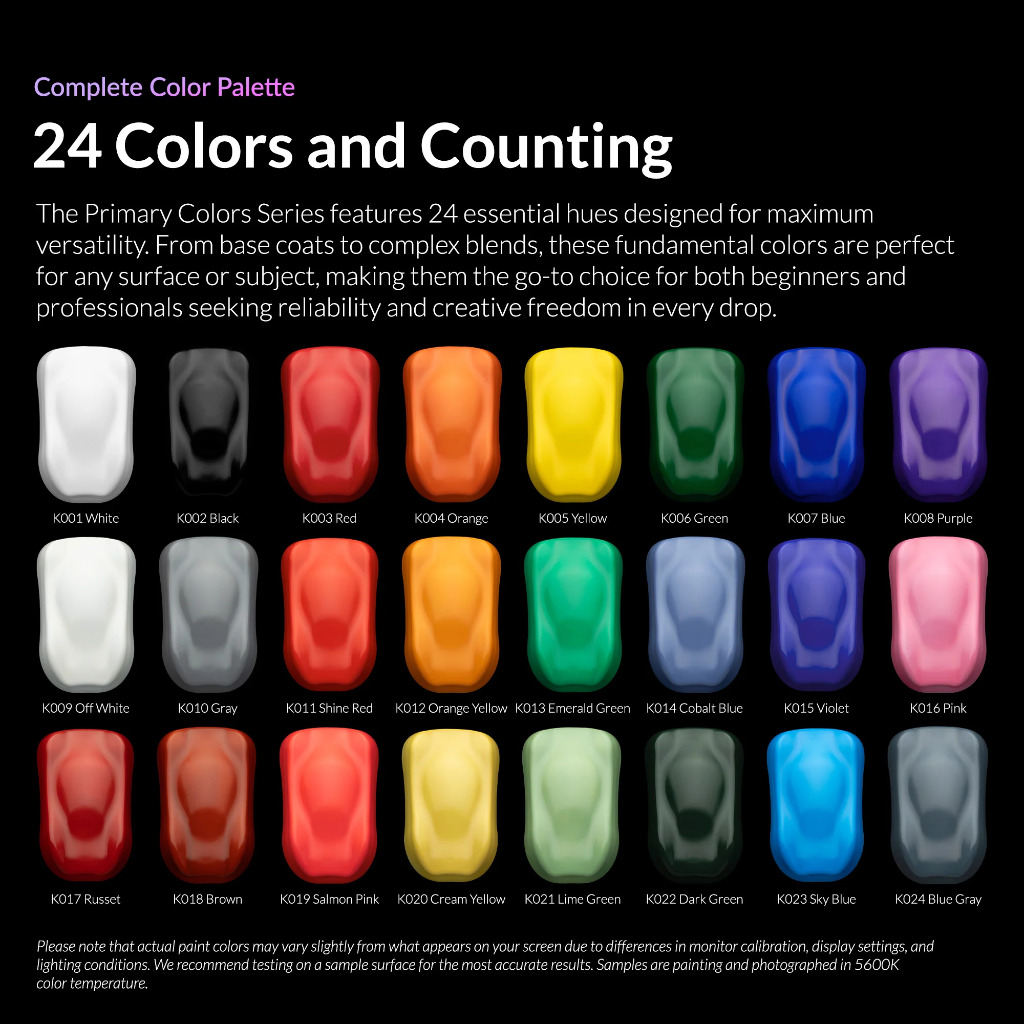 Kaleido Colorworks - 24 Color Primary Set 3