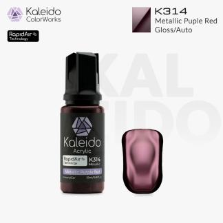 Kaleido Colorworks - Metallic Purple Red 20ml Pack of 6 1