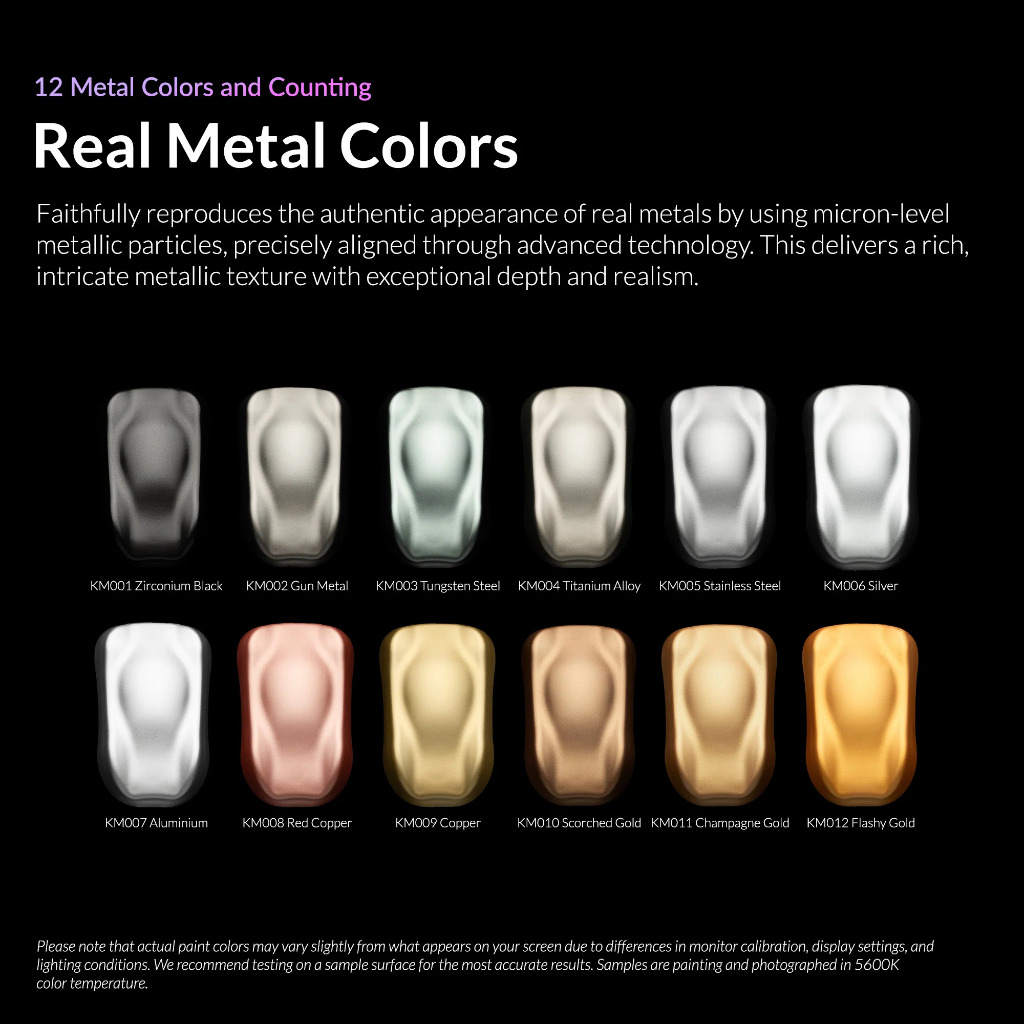 Kaleido Colorworks - 12 Color Metal Set 4