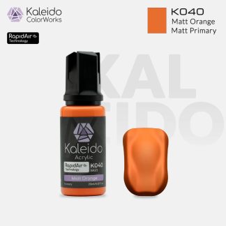 Kaleido Colorworks - Matt Orange 20ml Pack of 6 1