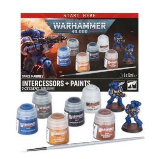 Warhammer 40000: Space Marine Intercessors & Paints 1