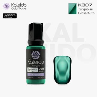 Kaleido Colorworks - Turquoise 20ml Pack of 6 1