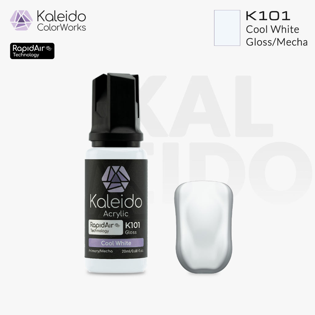 Kaleido Colorworks - Cool White 20ml Pack of 6 1