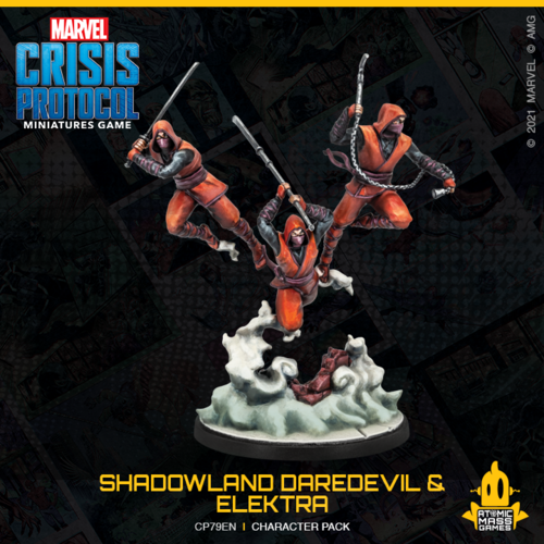 Marvel Crisis Protocol: Shadowland Daredevil & Elektra 5