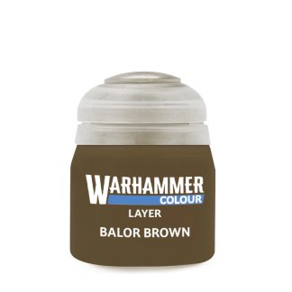 Warhammer Colour Layer: Balor Brown 12ml 1