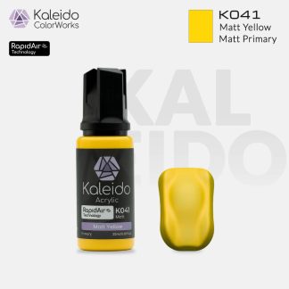 Kaleido Colorworks - Matt Yellow 20ml Pack of 6 1