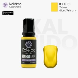 Kaleido Colorworks - Yellow 20ml Pack of 6 1
