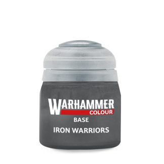 Warhammer Colour Base: Iron Warriors 12ml 1