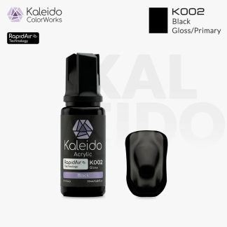 Kaleido Colorworks - Black 20ml Pack of 6 1