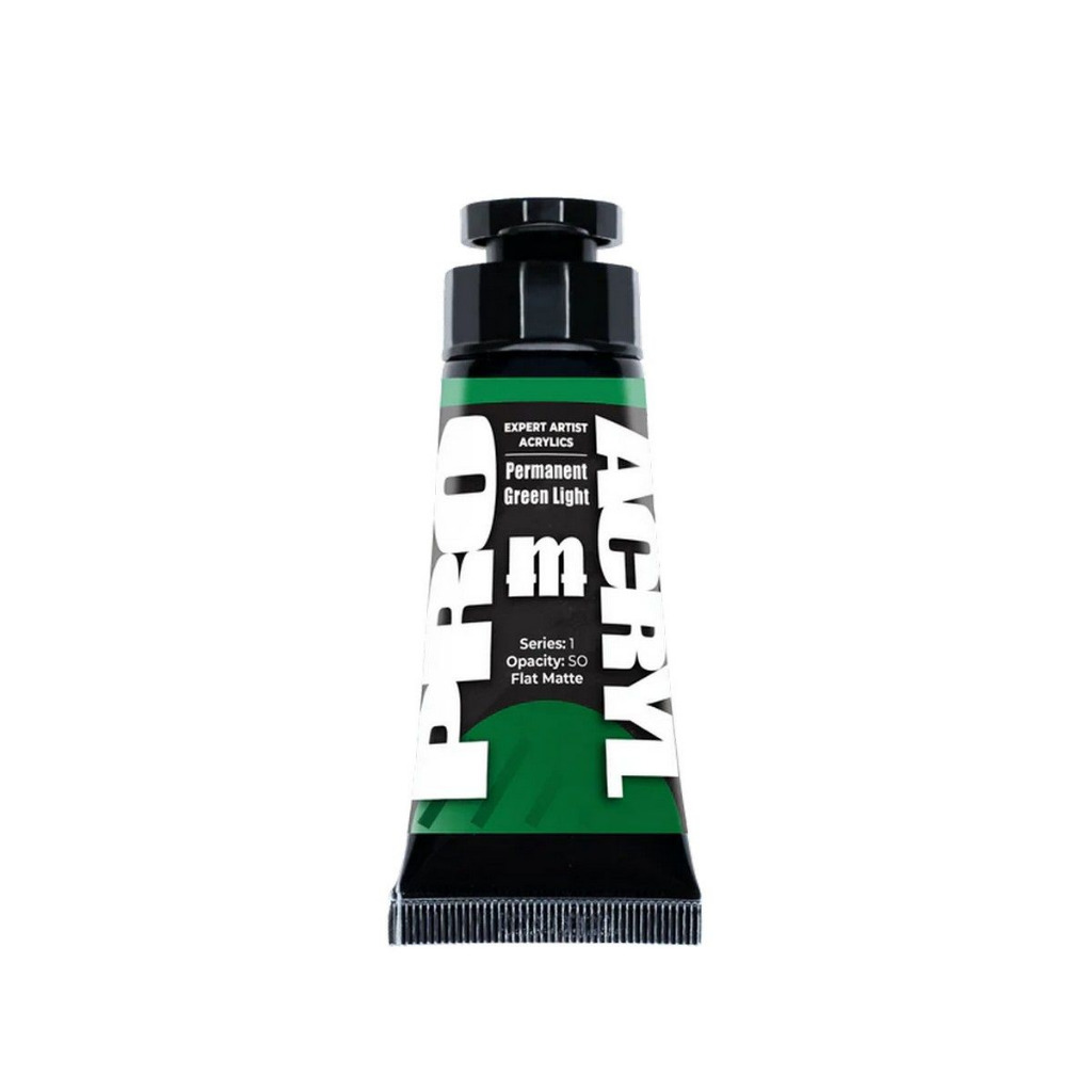 Expert Acrylics - Permanent Green Light 004 - 30ml 1