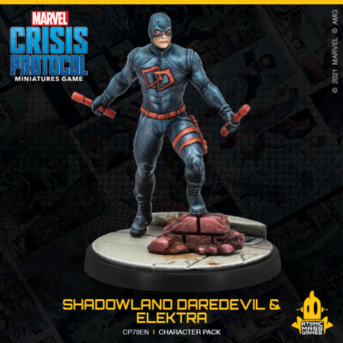 Marvel Crisis Protocol: Shadowland Daredevil & Elektra 3