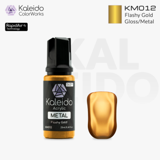 Kaleido Colorworks - Flashy Gold 20ml Pack of 6 1