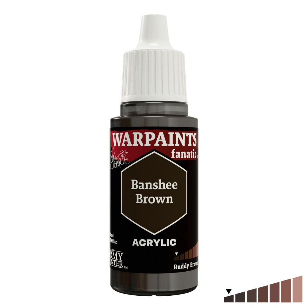 Warpaints Fanatic: Banshee Brown - John Blanche Masterclass - 18ml 1