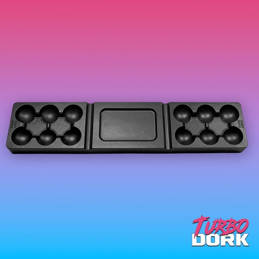 Turbo Dork: Large Black Non-Stick Silicone Dry Palette 1