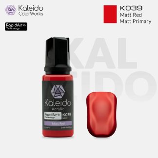 Kaleido Colorworks - Matt Red 20ml Pack of 6 1