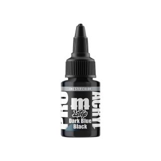 Pro Acryl 1-Step: Dark Blue Black - 22ml 1