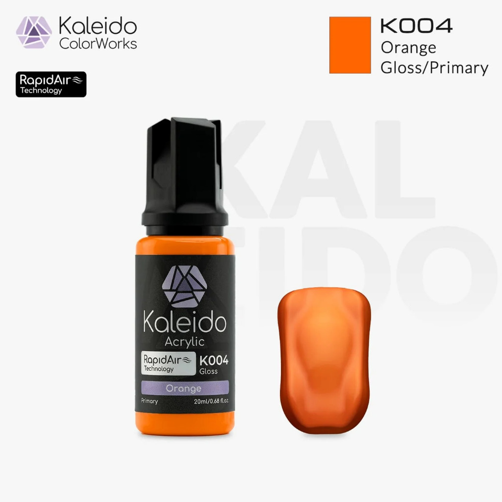Kaleido Colorworks - Orange 20ml Pack of 6 1