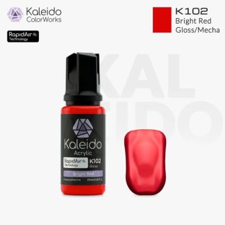 Kaleido Colorworks - Bright Red 20ml Pack of 6 1