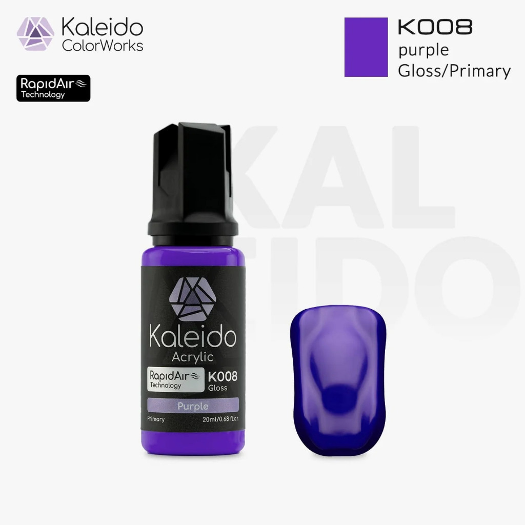Kaleido Colorworks - Purple 20ml Pack of 6 1