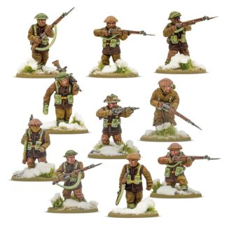 Bolt Action Crossing the Rhine: British & Canadian (Winter) Starter Army 1