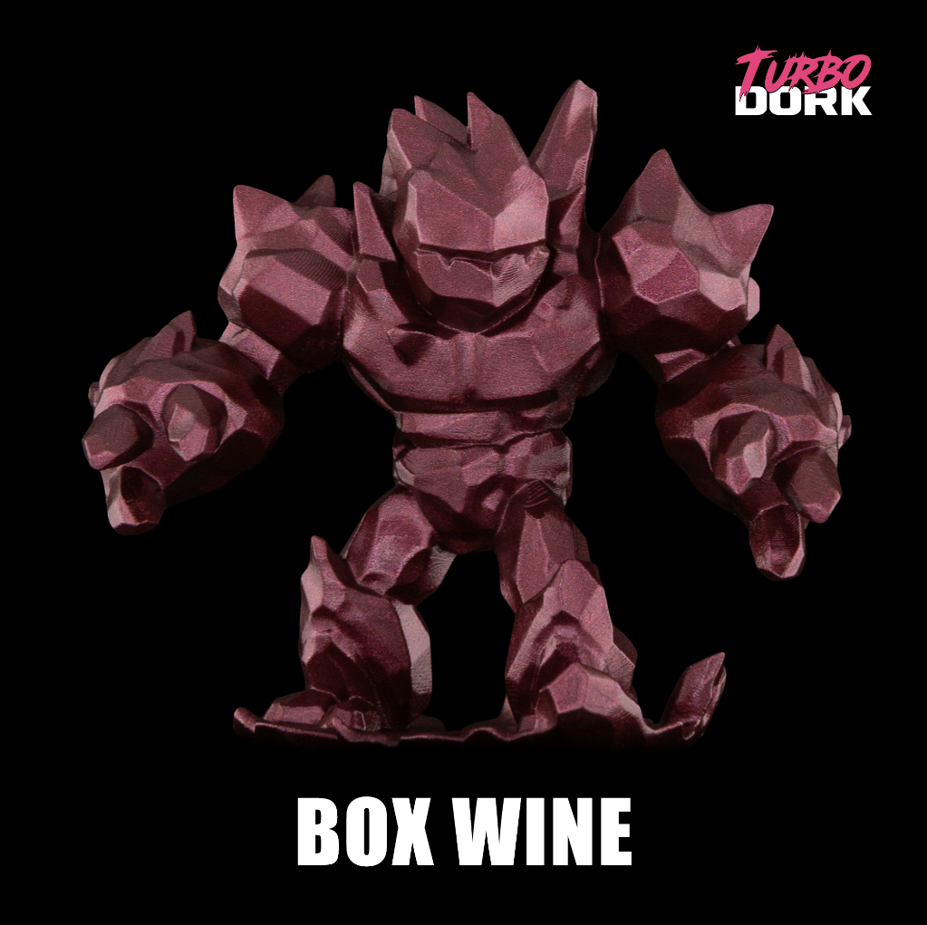 Turbo Dork: Box Wine Metallic Acrylic Paint 22ml Bottle 2