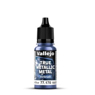 Vallejo True Metallic Metal: Ultramarine Blue - Airbrush - 18ml 1