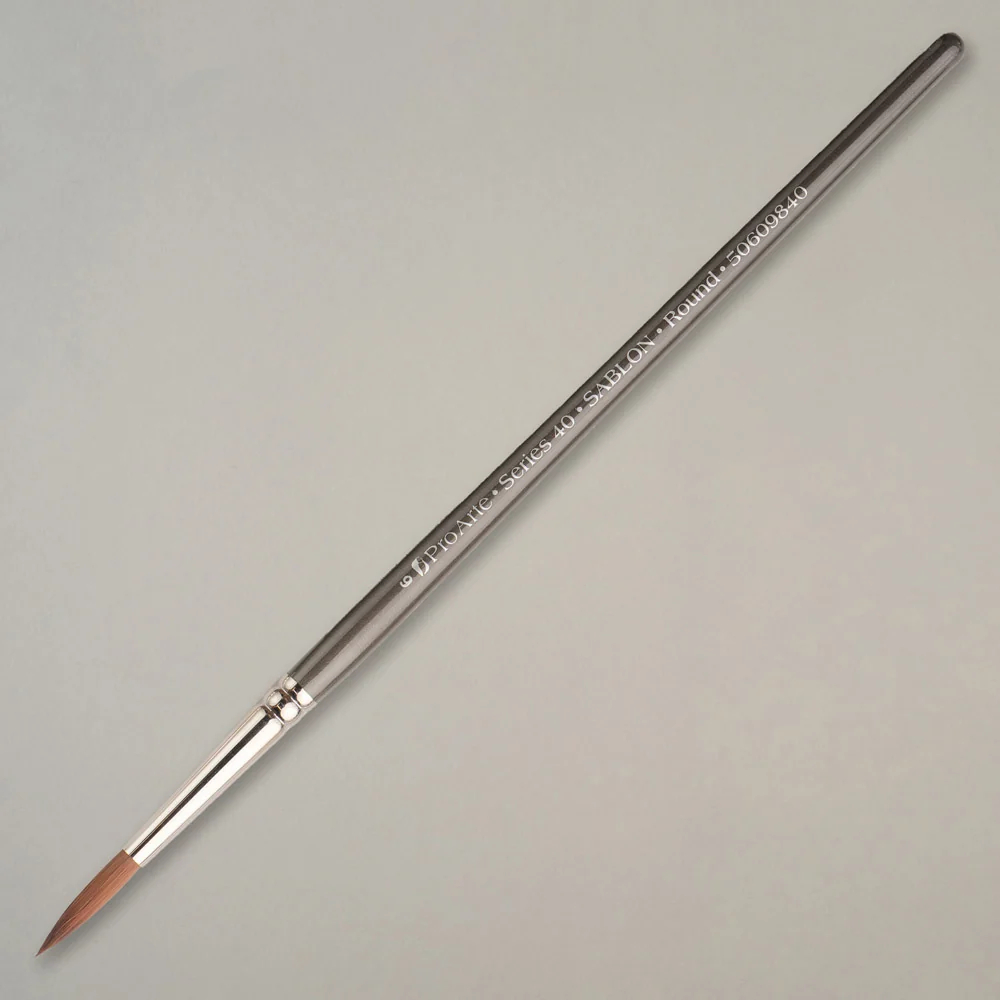 Pro Arte Sablon (Imitation Sable) Crafter Round Brush 6 1