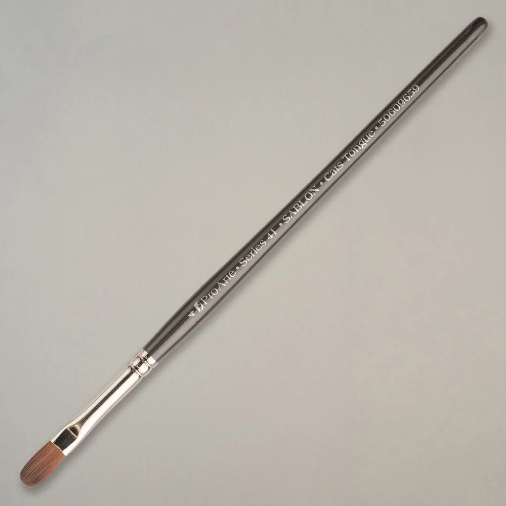 Pro Arte Sablon (Imitation Sable) Crafter Cat Tongue Brush 6 1