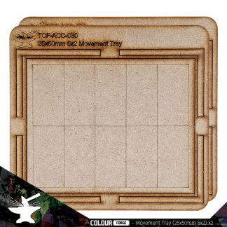 Movement Tray: 25x50mm (2x5) 1