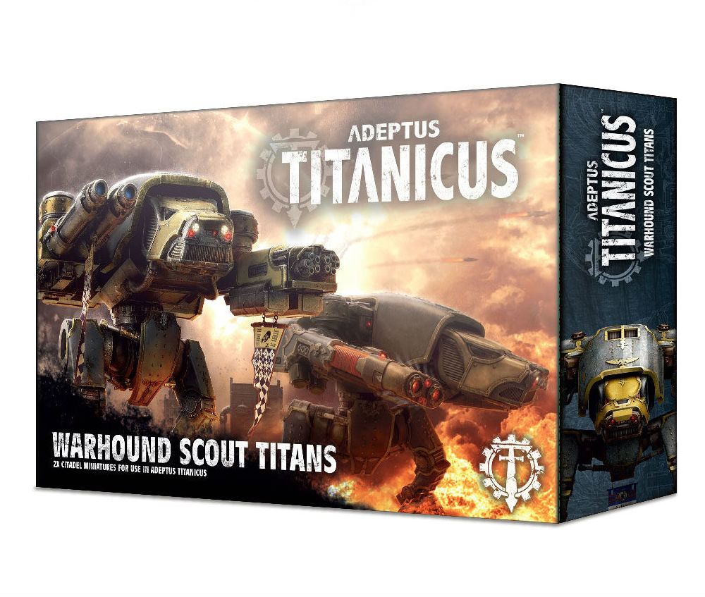 Adeptus Titanicus: Warhound Scout Titans 1