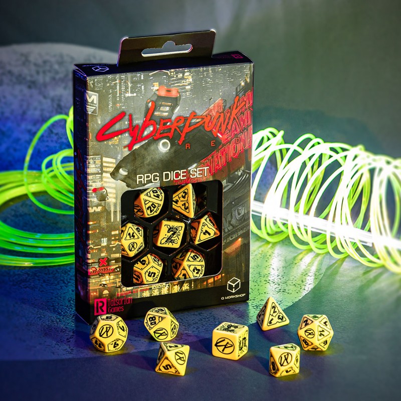 Cyberpunk RED Dice Set: Danger Zone (7) 5