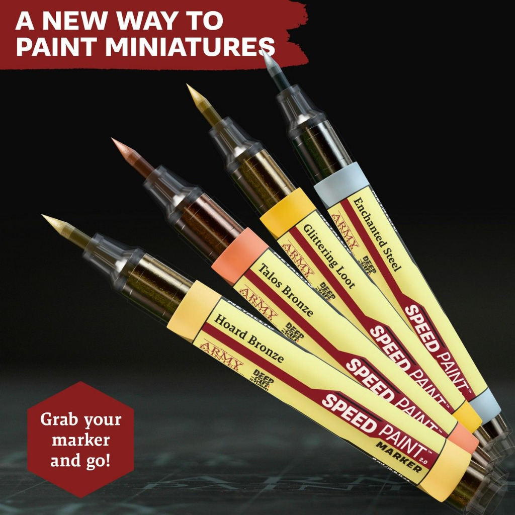 Speedpaint Marker: Metallics Set 2
