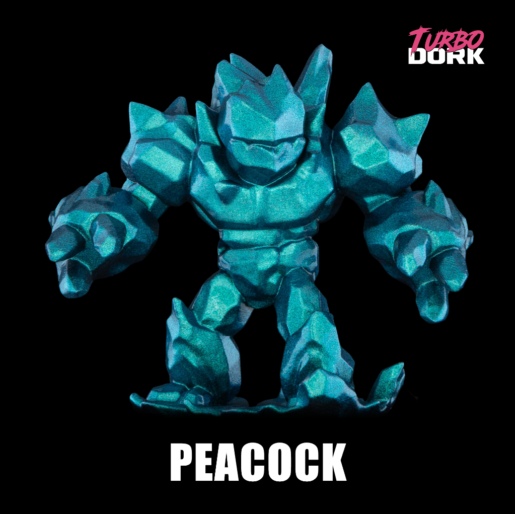 Turbo Dork: Peacock TurboShift Acrylic Paint 22ml Bottle 2
