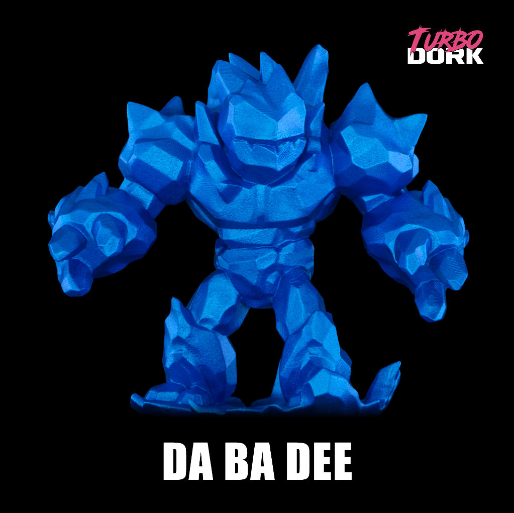 Turbo Dork: Da Ba Dee Metallic Acrylic Paint 22ml Bottle 2
