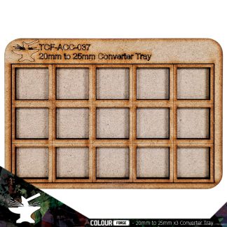 Movement Tray: Convert 20mm to 25mm (3x5) 1