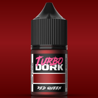 Turbo Dork: Red Queen Metallic Acrylic Paint 22ml Bottle 1