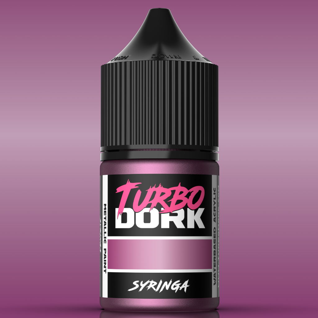 Turbo Dork: Syringa Metallic Acrylic Paint 22ml Bottle 1