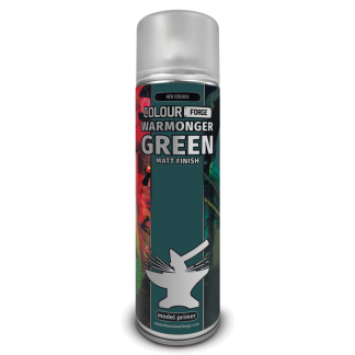 Colour Forge Spray: Warmonger Green (500ml) 1