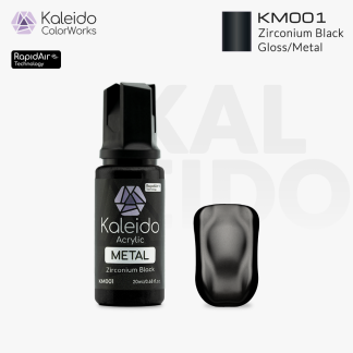 Kaleido Colorworks - Zirconium Black 20ml Pack of 6 1