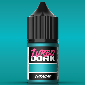 Turbo Dork: Curacao Metallic Acrylic Paint 22ml Bottle 1