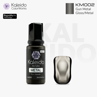 Kaleido Colorworks - Gun Metal 20ml Pack of 6 1